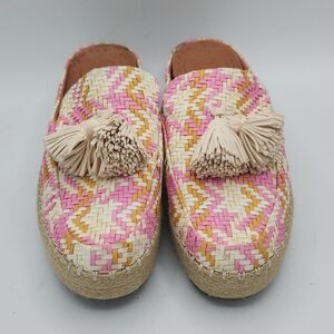 Gentle Souls by Kenneth Cole Women's Rory Espadrille Slides Slip on Size 9